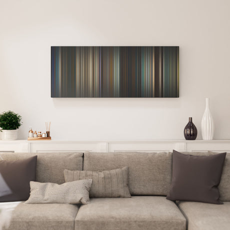 Living room interior with logan Frome on the wall