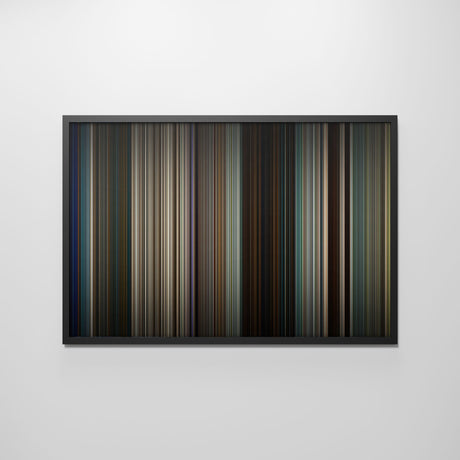 Front view of logan Frome framed poster on the wall