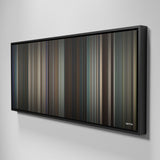 Side view of Framed Buff's of logan Frome on the wall