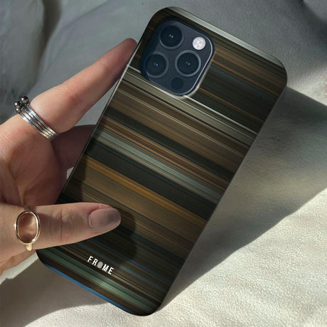 obsession Frome phone case when holding in hands