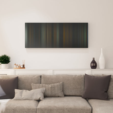 Living room interior with obsession Frome on the wall
