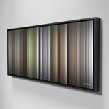 Side view of Framed Buff's of persuasion Frome on the wall