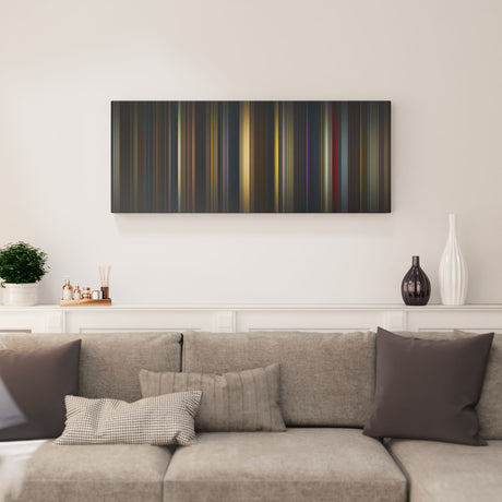 Living room interior with saltburn Frome on the wall