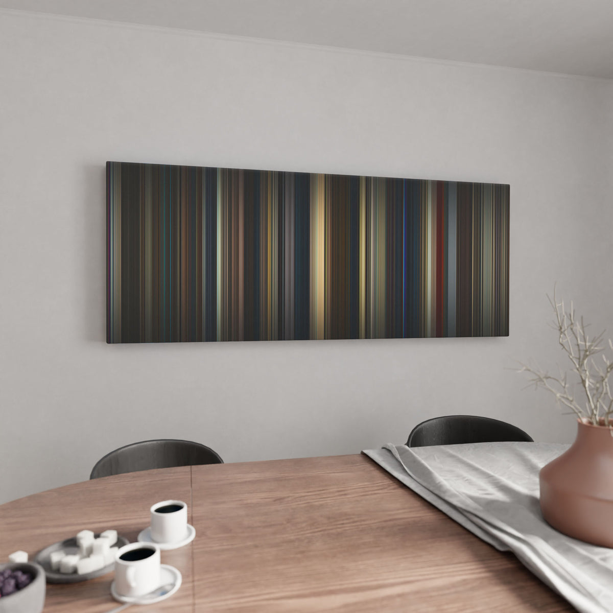 Kitchen with saltburn Frome on the wall