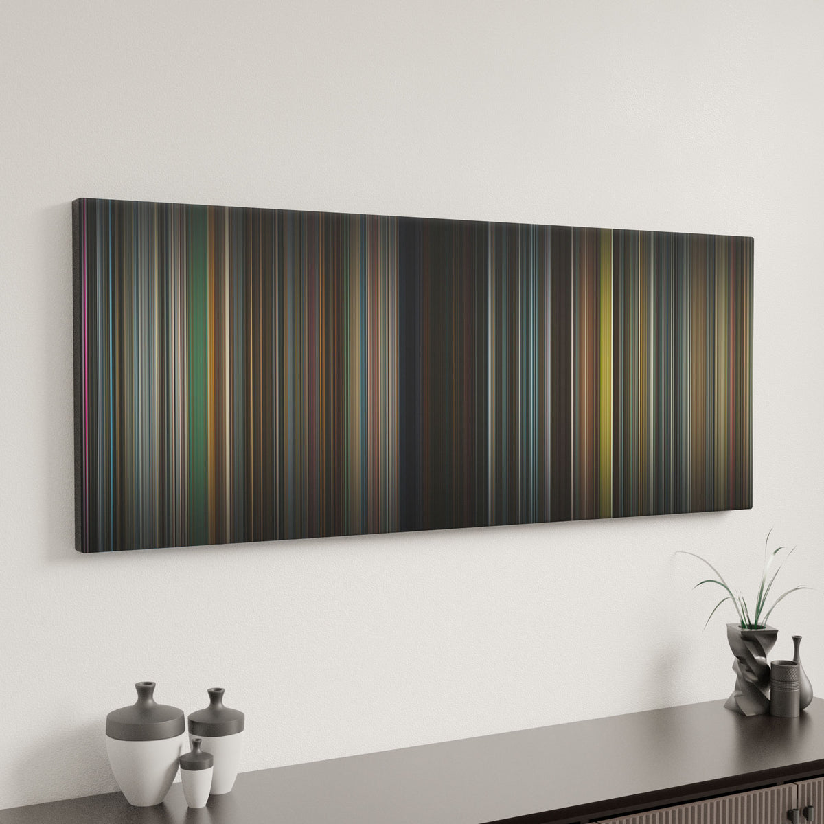 Minimal interior design with spiderman_brand_new_day Frome on the wall