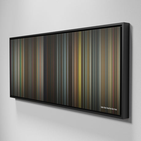 Side view of Framed Buff's of spiderman_brand_new_day Frome on the wall