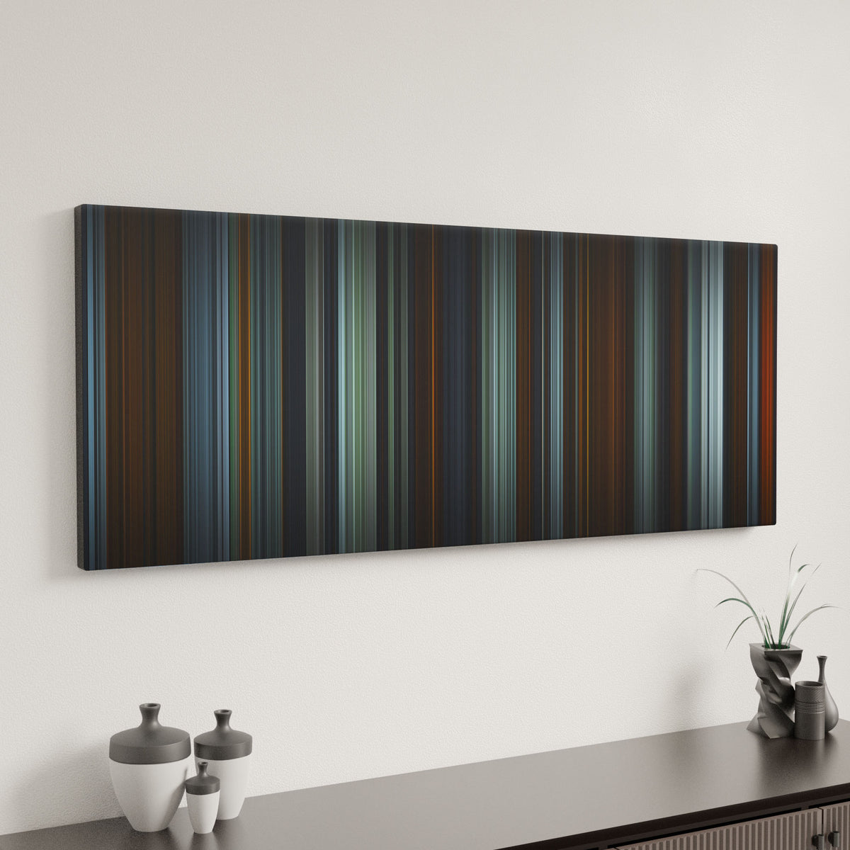 Minimal interior design with the_northman Frome on the wall