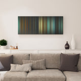 Living room interior with thunderbolts Frome on the wall