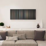 Living room interior with weapons Frome on the wall