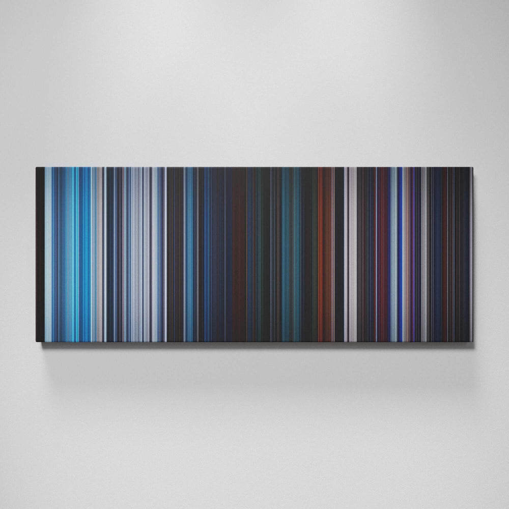 Star Wars: Episode V - The Empire Strikes Back movie canvas wall art - color palette print