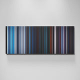 Star Wars: Episode V - The Empire Strikes Back movie canvas wall art - color palette print