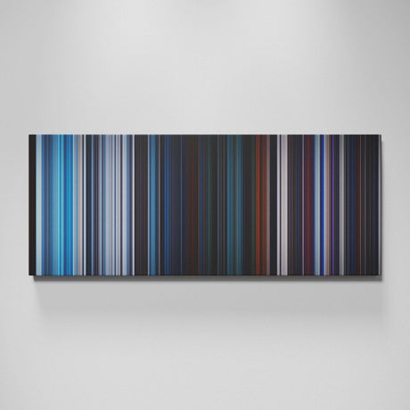 Star Wars: Episode V - The Empire Strikes Back movie canvas wall art - color palette print