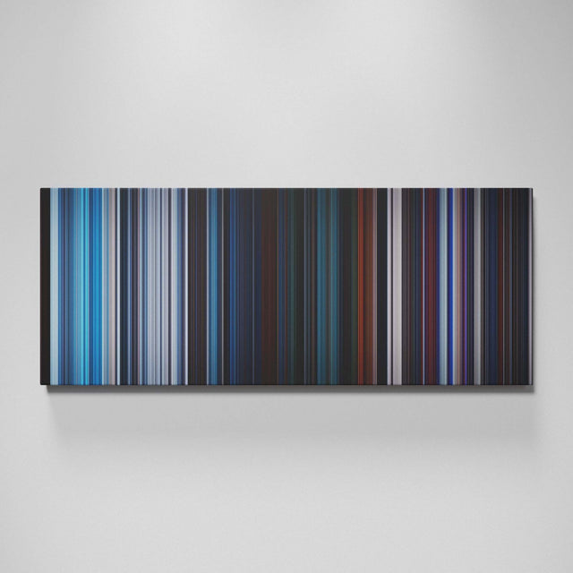 Star Wars: Episode V - The Empire Strikes Back movie canvas wall art - color palette print