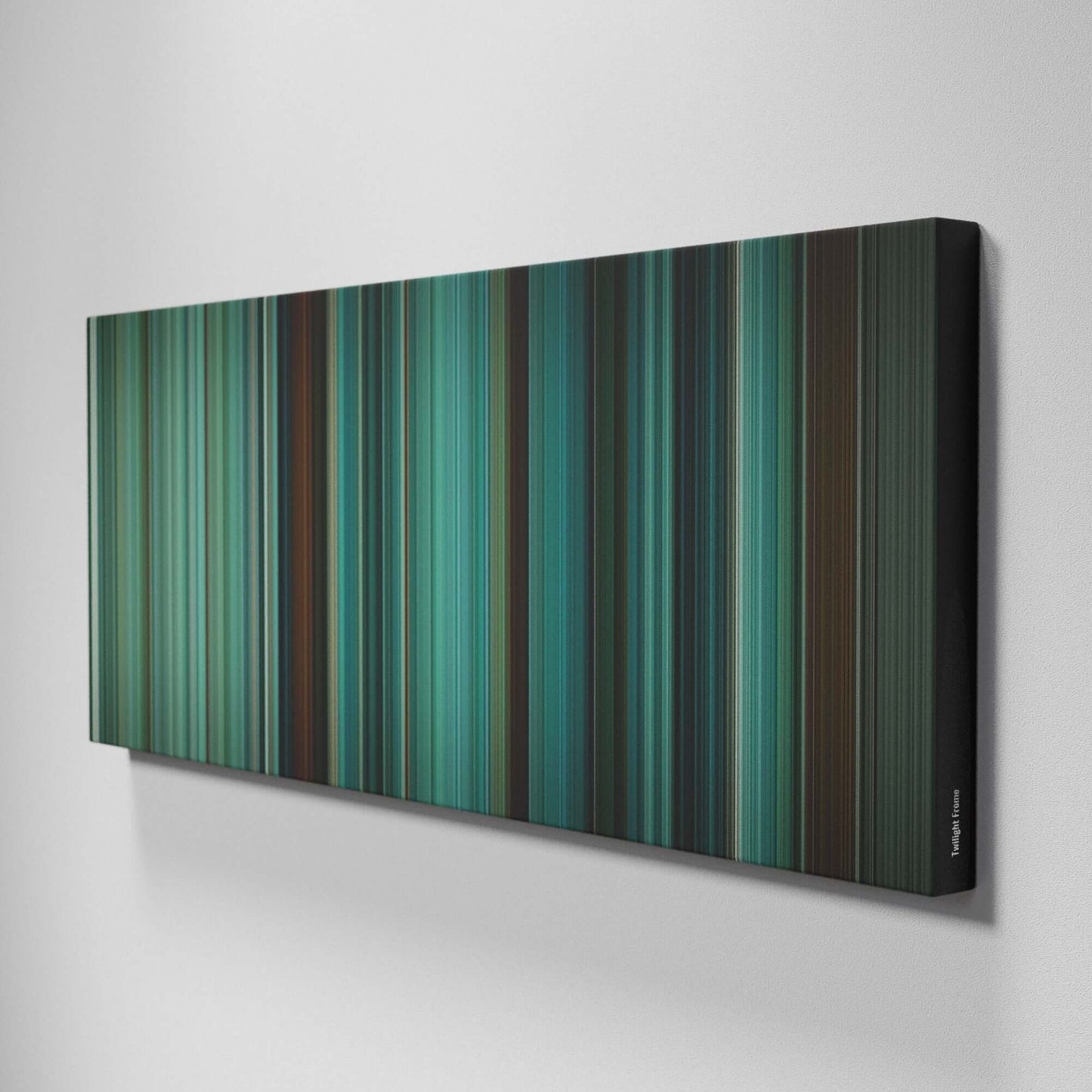 Side view of Buff's of Twilight Frome on the wall