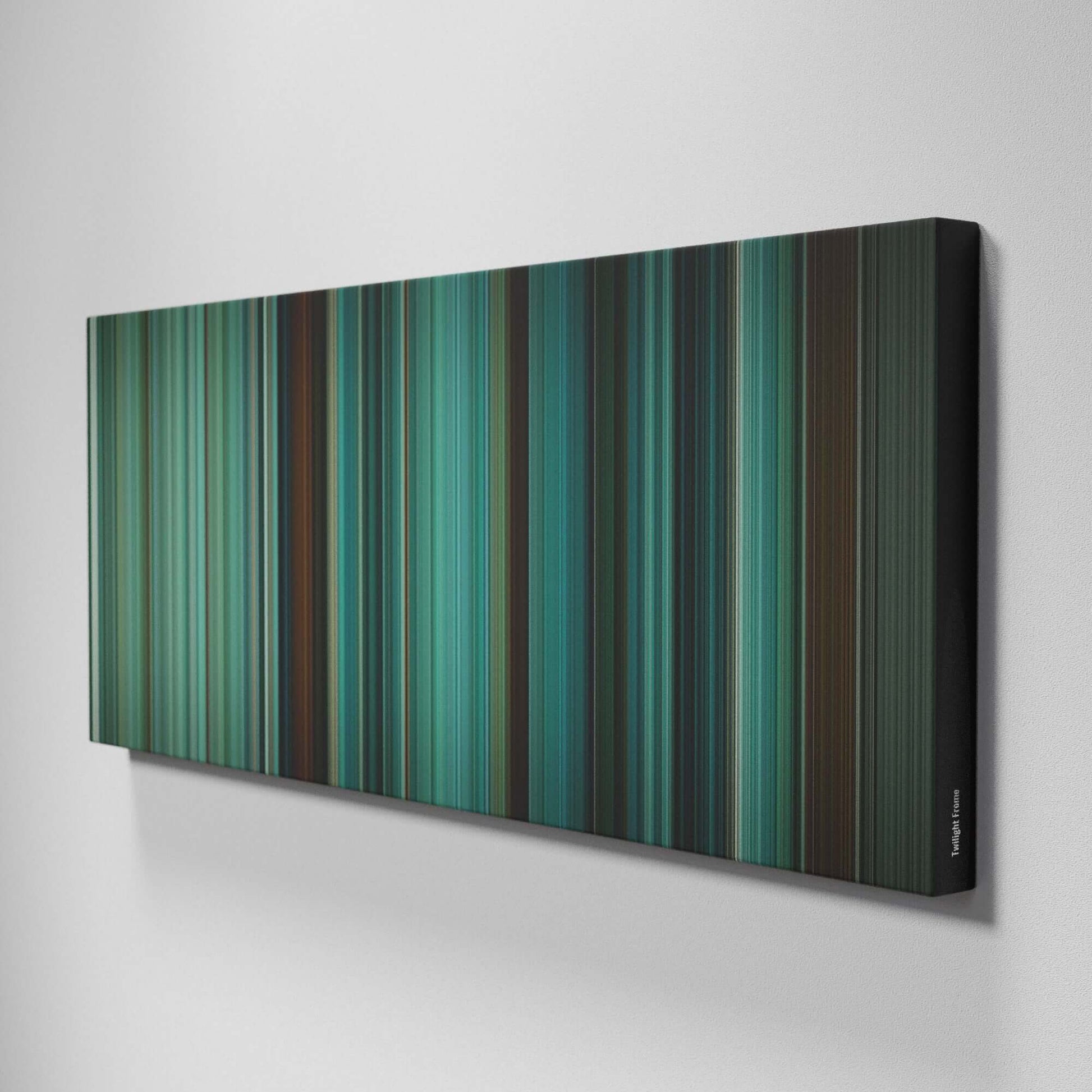 Side view of Buff's of Twilight Frome on the wall