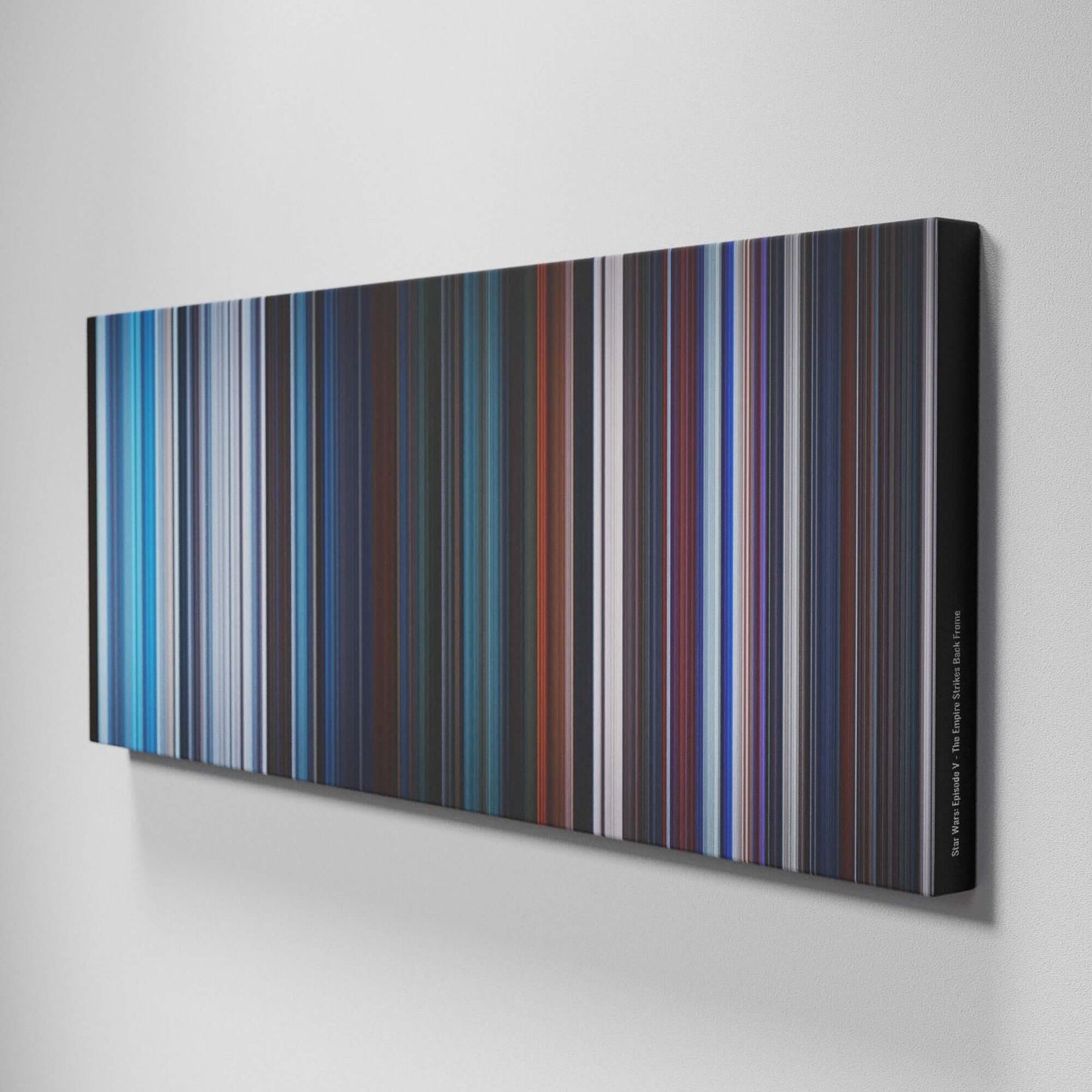 Side view of Buff's of Star Wars: Episode V - The Empire Strikes Back Frome on the wall