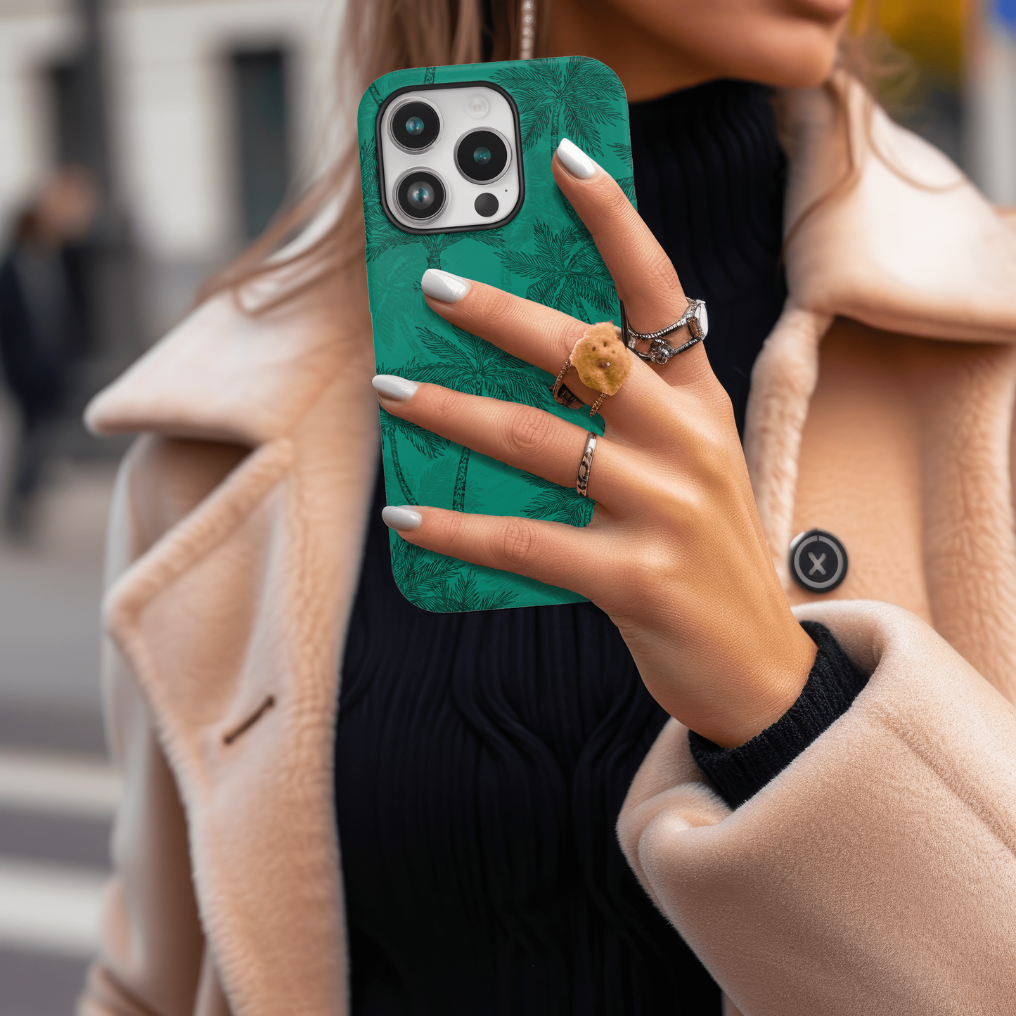 Emerald Zen Ink Palms