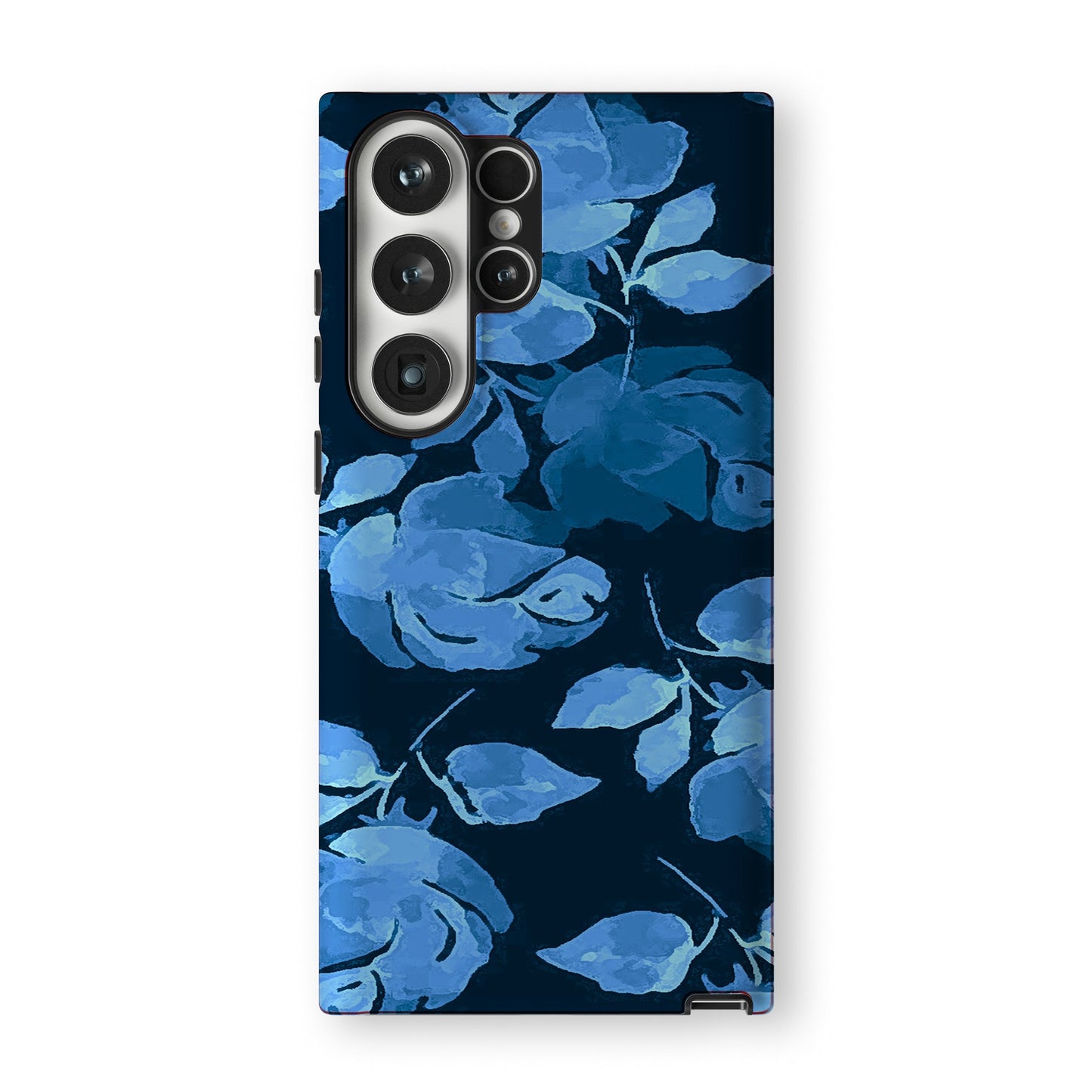 Cerulean Bloom Elegance