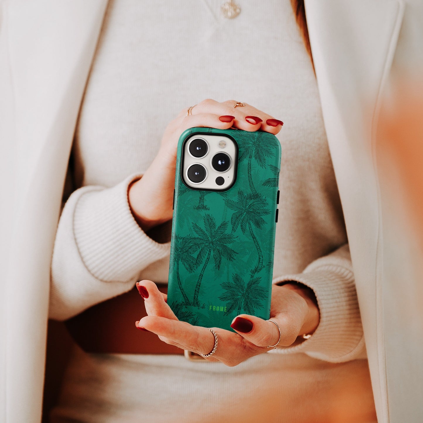 Emerald Zen Ink Palms