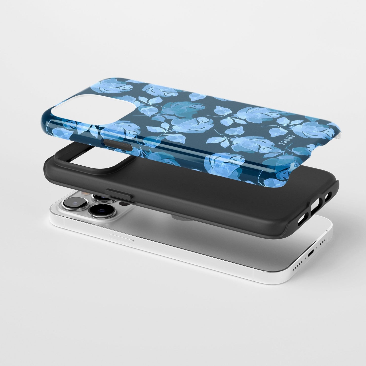 Cerulean Bloom Elegance