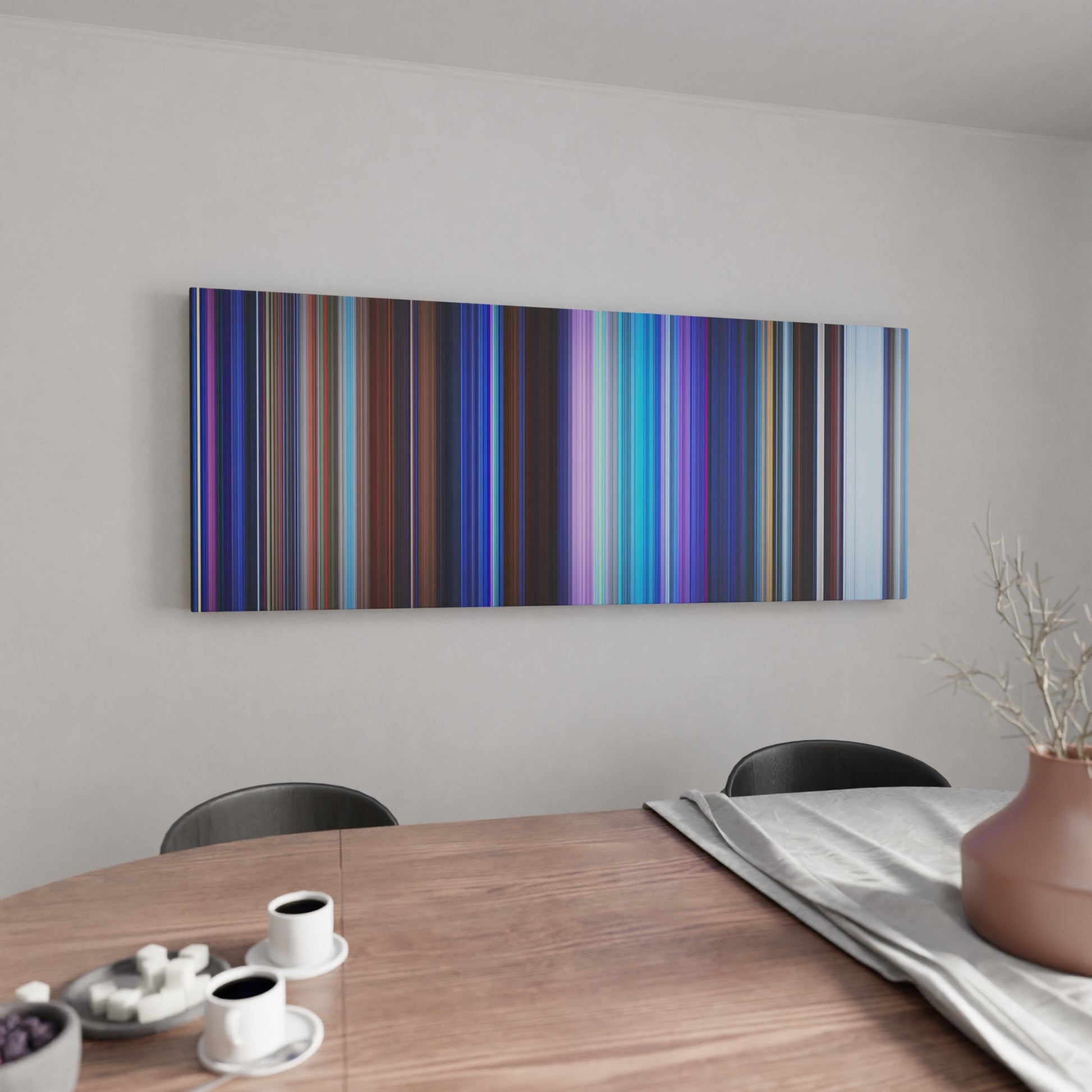 Kitchen with Frozen Frome on the wall