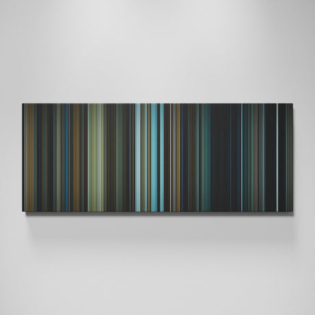 Harry Potter and the Prisoner of Azkaban movie canvas wall art - color palette print