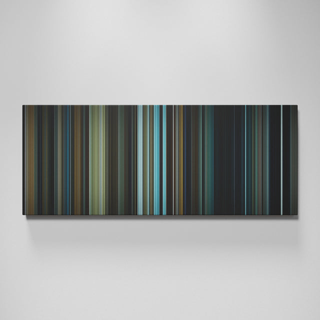 Harry Potter and the Prisoner of Azkaban movie canvas wall art - color palette print
