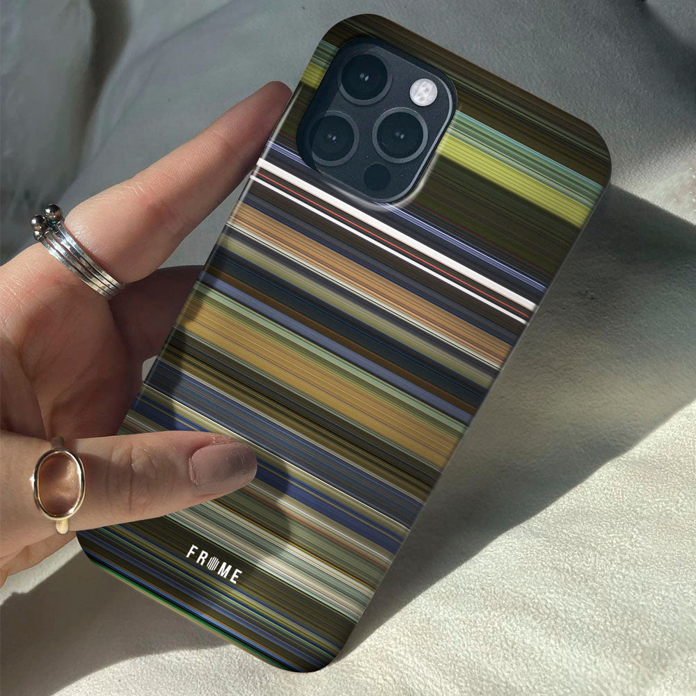 matrix Frome phone case when holding in hands