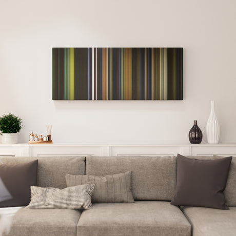 The Matrix canvas print in living room - film wall decor
