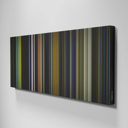 Side view of Buff's of The Matrix Frome on the wall