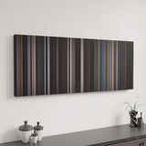 The Dark Knight canvas art in modern interior - movie color palette