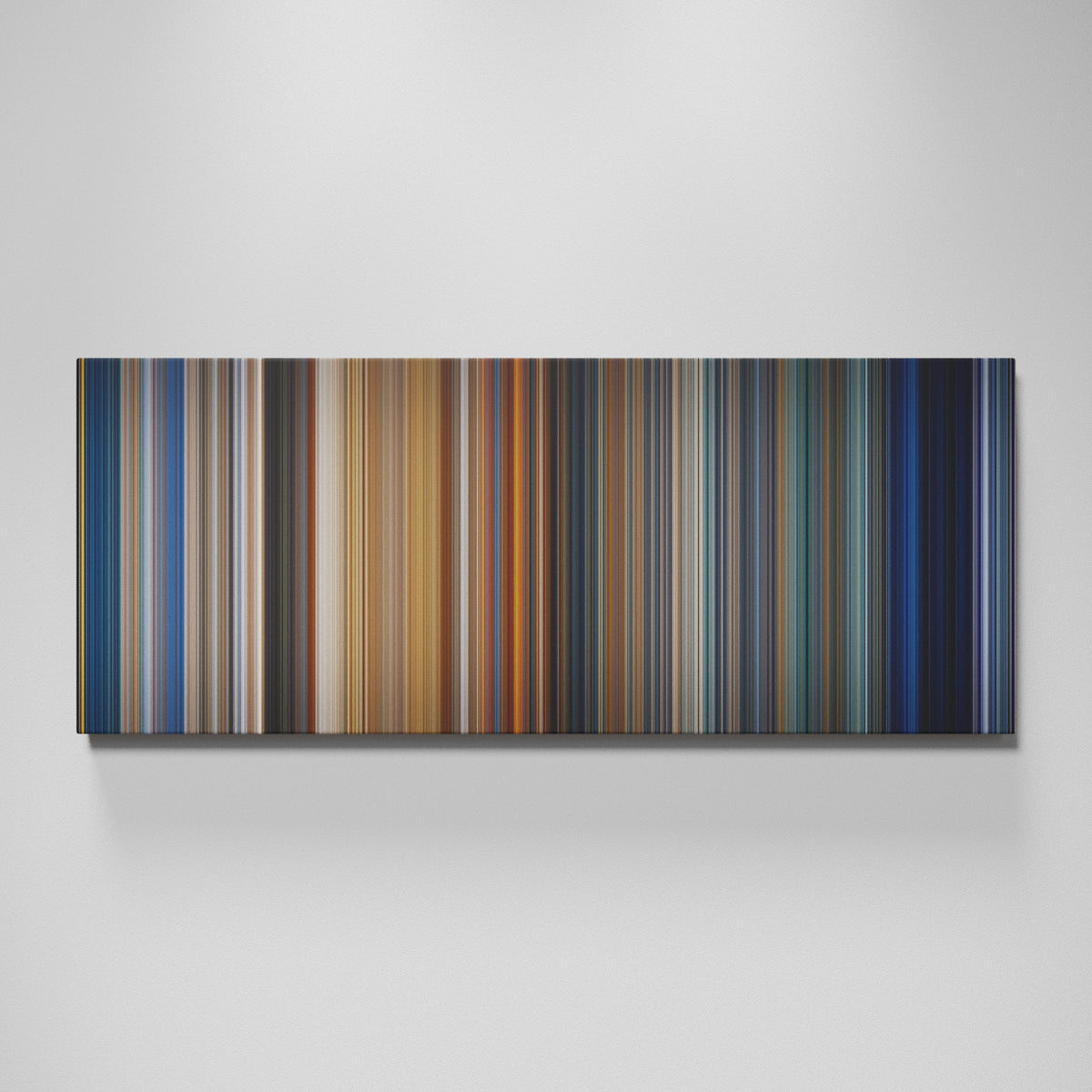 Titanic movie canvas wall art - color palette print