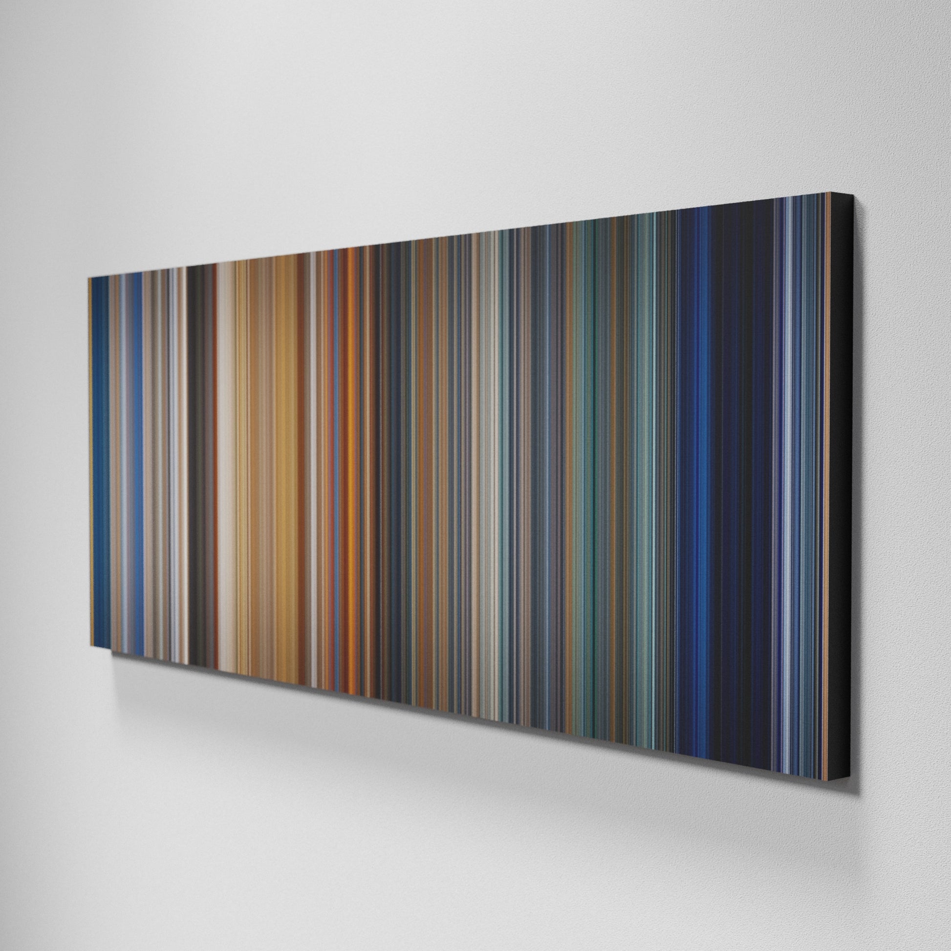 Side view of Basic of Titanic Frome on the wall