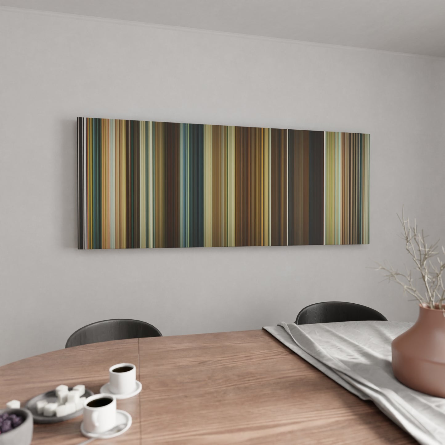 Kitchen with Casino Royale Frome on the wall