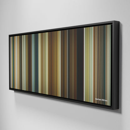 Side view of Framed Buff's of Casino Royale Frome on the wall