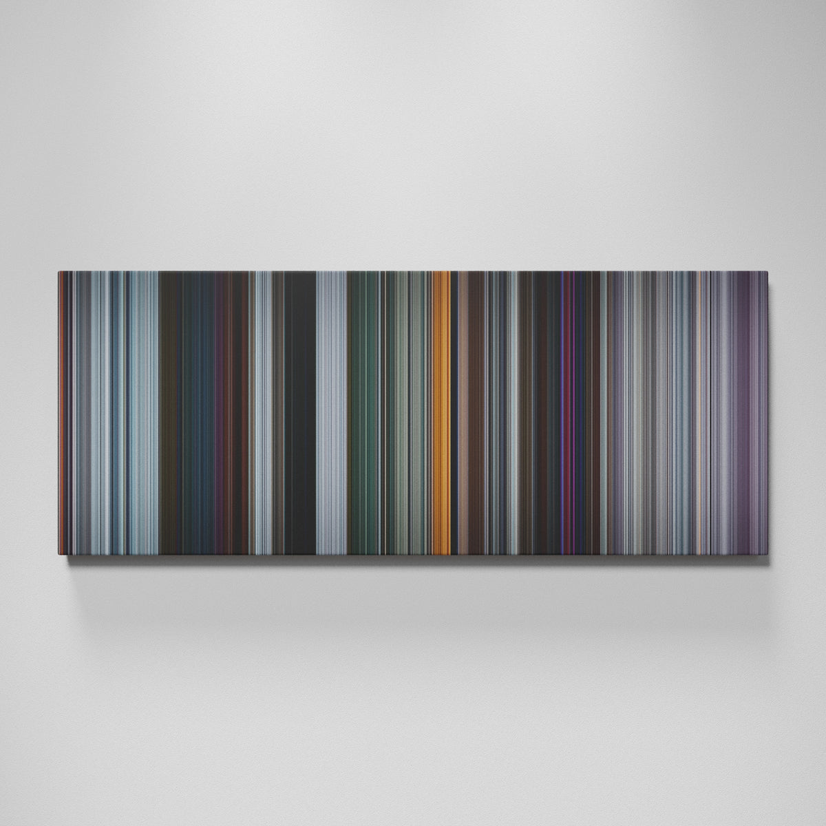 Deadpool movie canvas wall art - color palette print