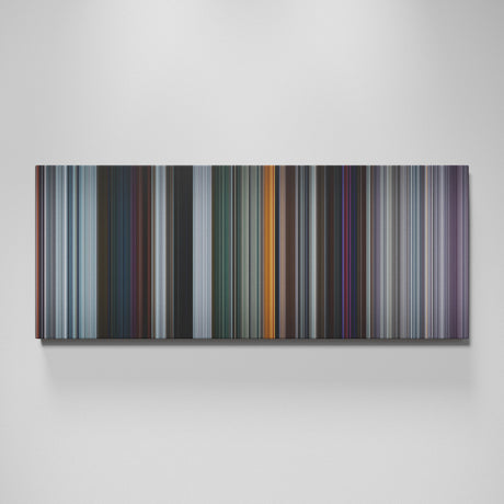Deadpool movie canvas wall art - color palette print