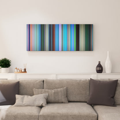 Living room interior with Finding Nemo Frome on the wall