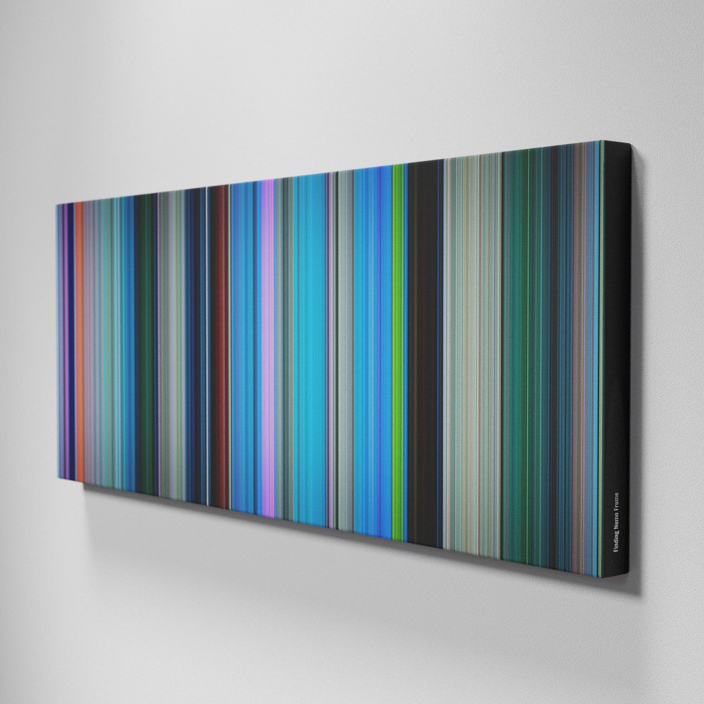 Side view of Buff's of Finding Nemo Frome on the wall