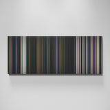 Guardians of the Galaxy movie canvas wall art - color palette print