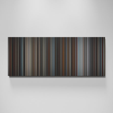 Inception movie canvas wall art - color palette print