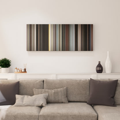 Living room interior with Iron Man Frome on the wall