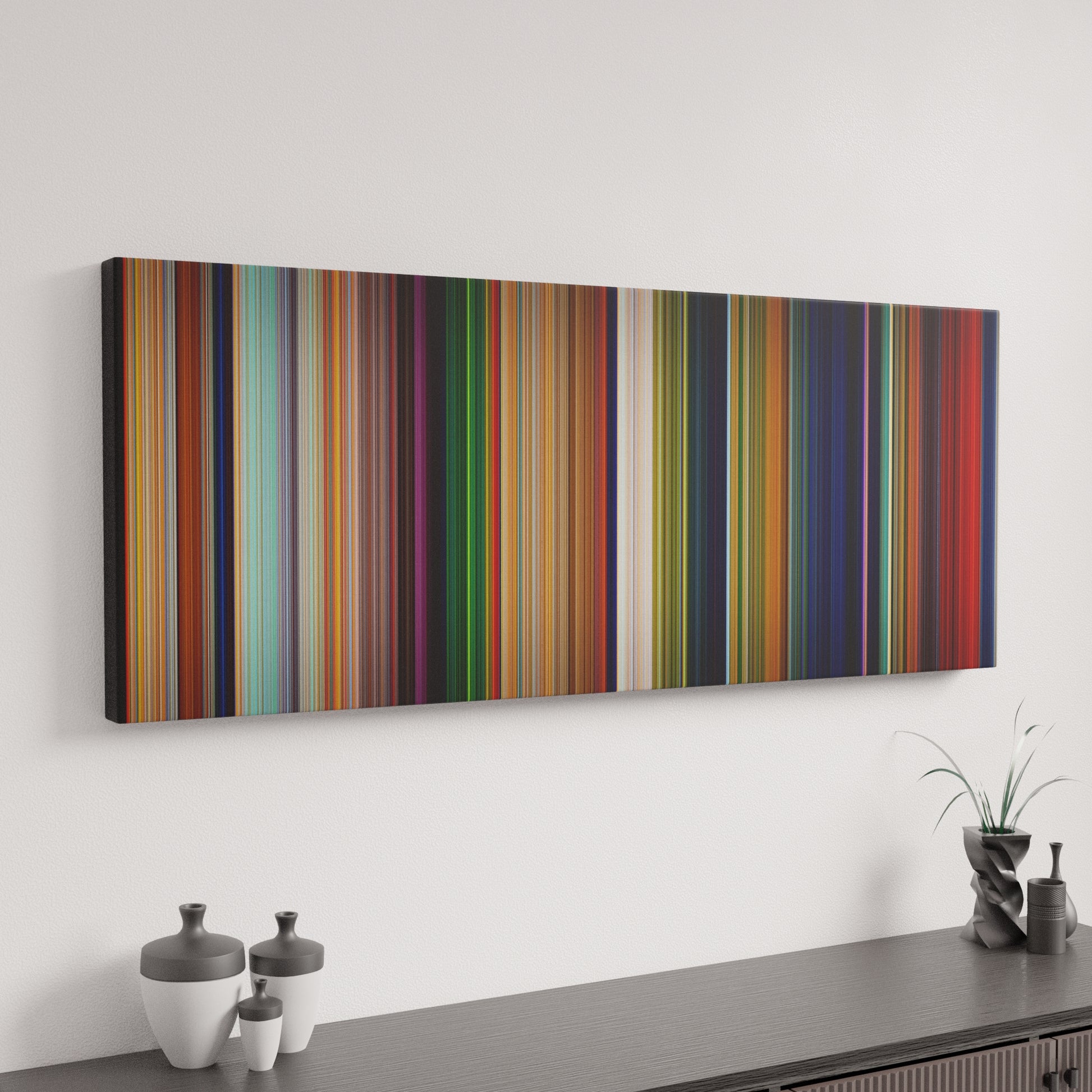 Minimal interior design with The Lion King Frome on the wall