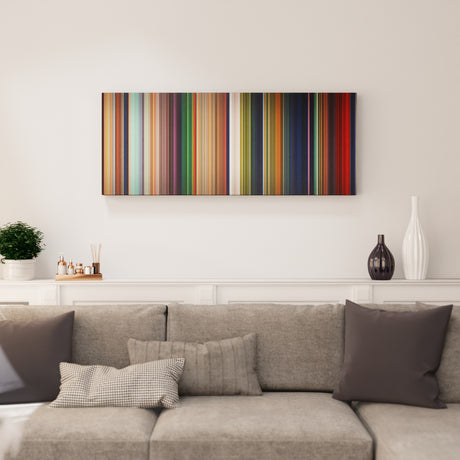 The Lion King canvas print in living room - film wall decor