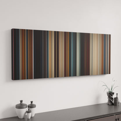 Minimal interior design with Thor Frome on the wall