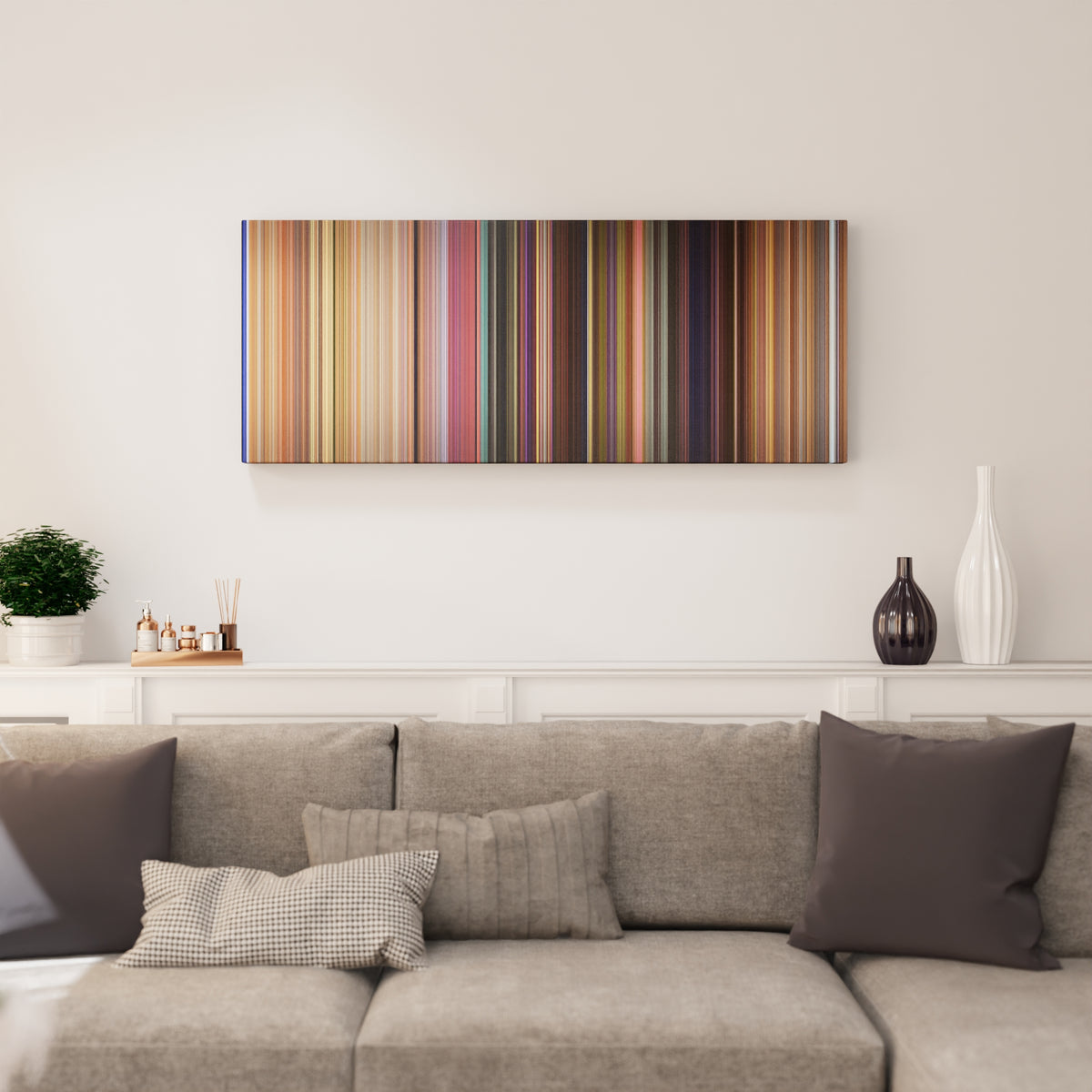 Toy Story canvas print in living room - film wall decor