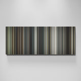 Interstellar movie canvas wall art - color palette print