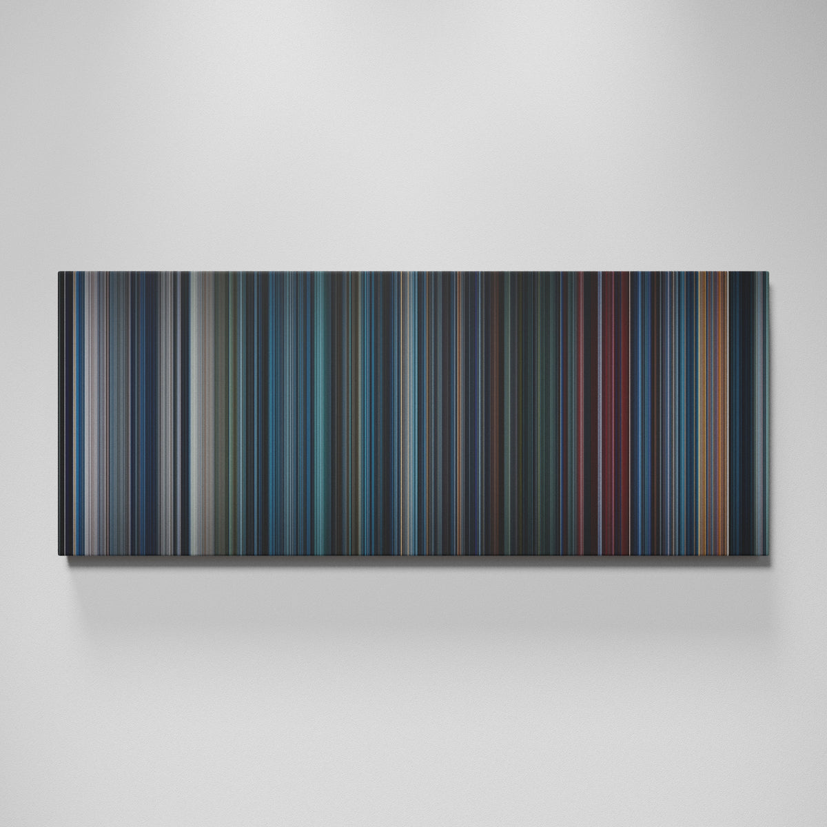 Aliens movie canvas wall art - color palette print