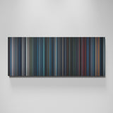 Aliens movie canvas wall art - color palette print