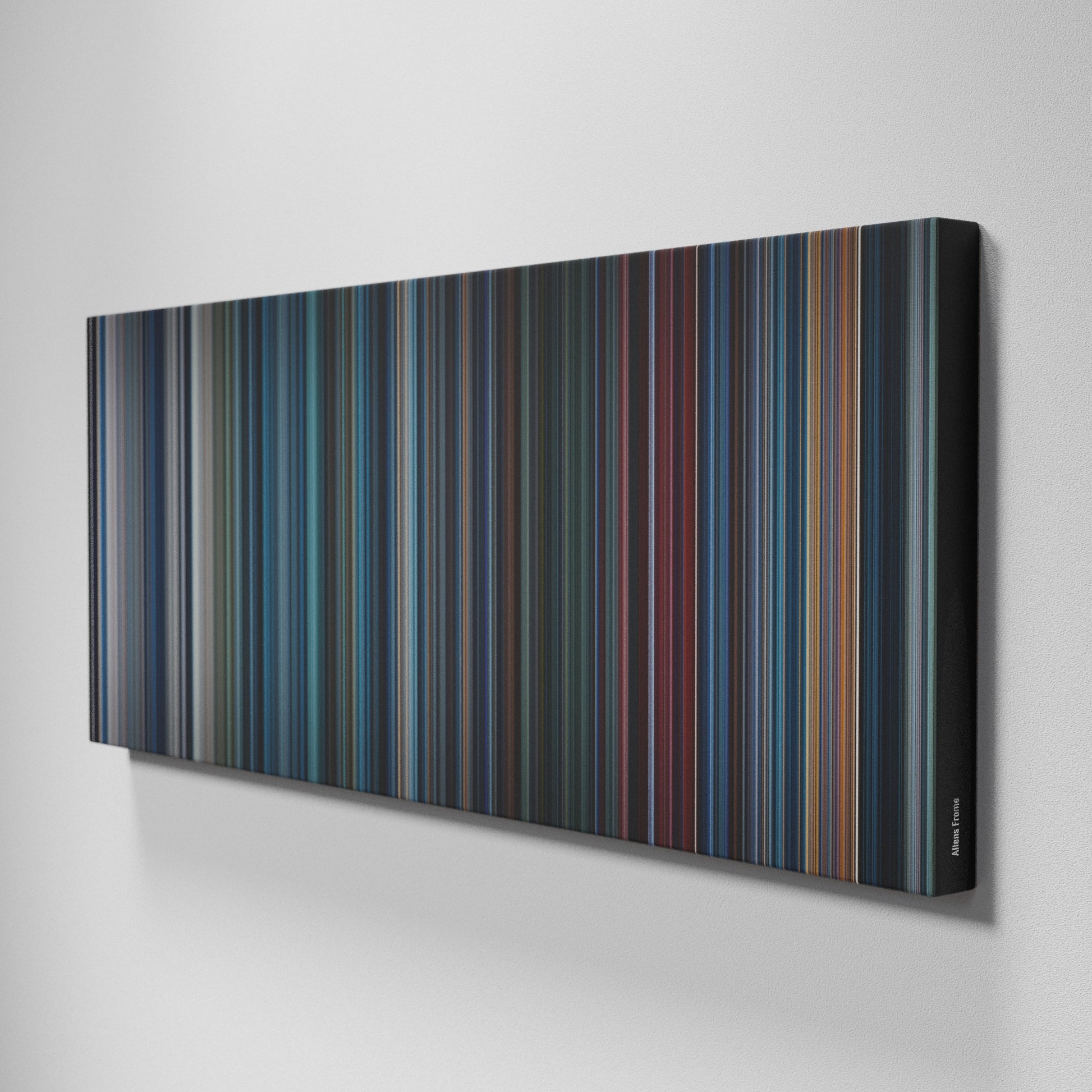 Side view of Buff's of Aliens Frome on the wall